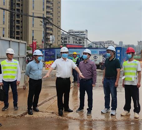 蒙勝益到桂華分公司項目調(diào)研指導(dǎo)