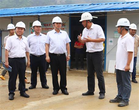 蒙勝益：強管理保質(zhì)量提效率 全力加快推進項目建設