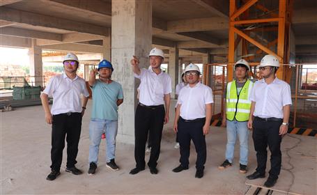 何勇到南寧產(chǎn)投創(chuàng)新產(chǎn)業(yè)園三期項目開展2022年上半年質(zhì)量安全綜合大檢查“回頭看”