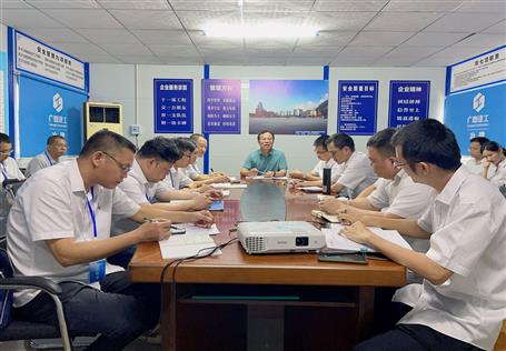 廖立波到第七分公司項(xiàng)目開(kāi)展2023年第二季度安全生產(chǎn)質(zhì)量綜合大檢查暨“圍墻內(nèi)圍墻外”和“以包代管”專(zhuān)項(xiàng)檢查