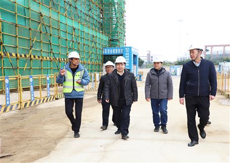 陳禮松到冶建公司項目進行節(jié)后復工復產(chǎn)檢查
