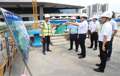 蒙勝益到桂華分公司項目開展第二季度安全生產綜合大檢查